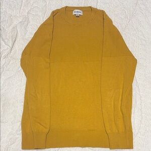 Goodfellow & Co Men's Mustard Sweater